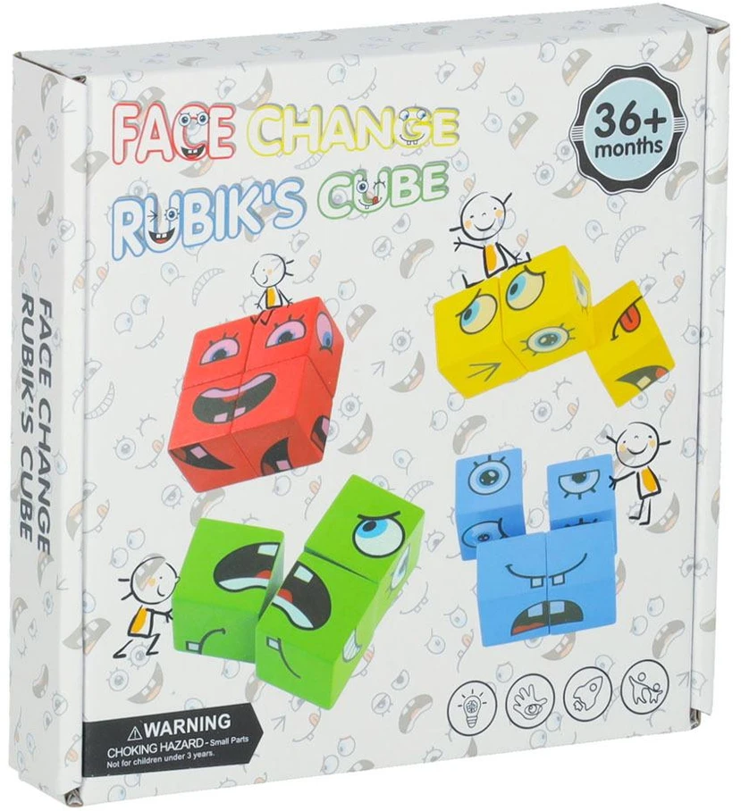 Ikonka Loginis žaidimas vaikams Face Change