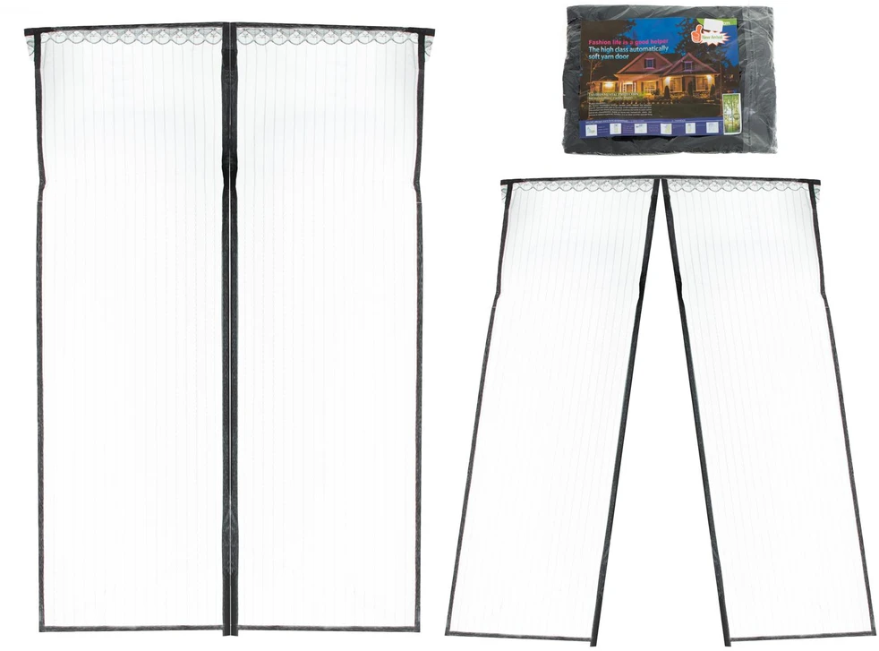 Ikonka Tinklelis nuo uodų magnetinis durų tinklelis 160*230cm