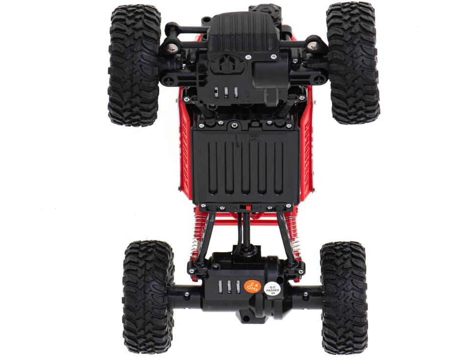 Ikonka RC automobilis Rock Crawler HB 2.4GHz 1:18 raudonas