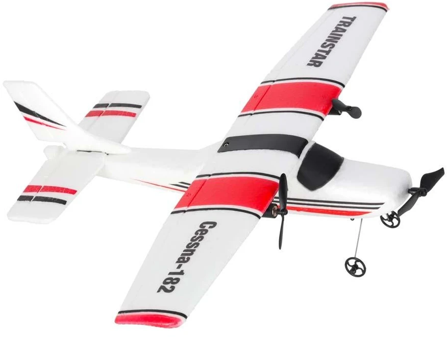 Ikonka Nuotoliniu būdu valdomas Cessna 182 sklandytuvas aerobatas 2,4 GHz orlaivis