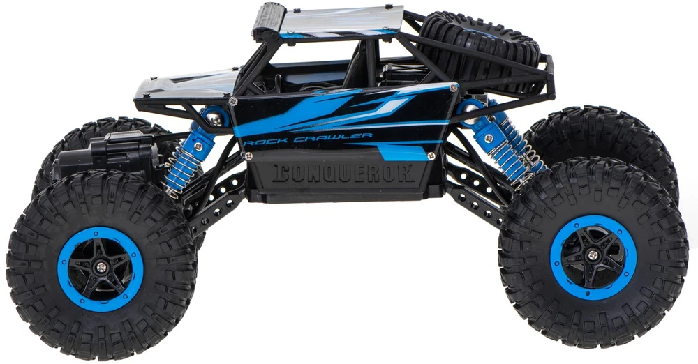 Ikonka RC automobilis Rock Crawler HB 2.4GHz 1:18 mėlynas