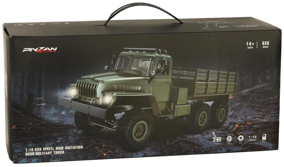 Ikonka Karinis automobilis RC Off-Road 4WD 1:16 RTR