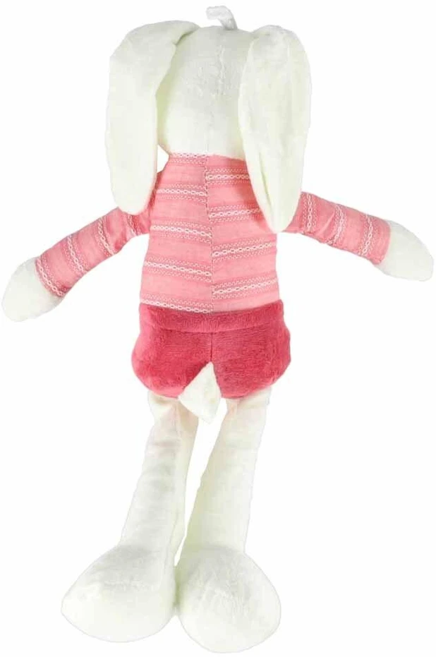 Ikonka Pliušinis žaislas kiškis su raudonomis kelnėmis 36 cm