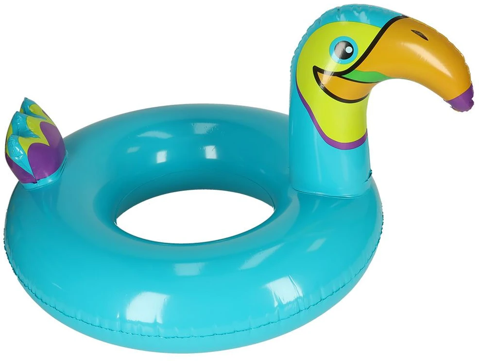 Ikonka Pripučiamas vaikiškas plaukimo žiedas Toucan 70cm