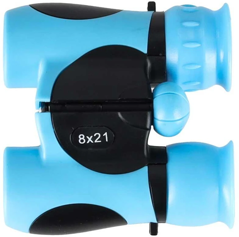 Ikonka Vaikiškas žiūronas paukščiams ir dangui stebėti, 8x, 21 mm, HD, su dėklu, mėlynas