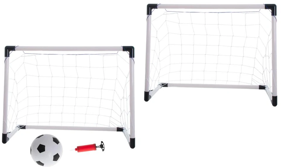 Ikonka Vaikų futbolo vartai 2in1 143x110x70cm