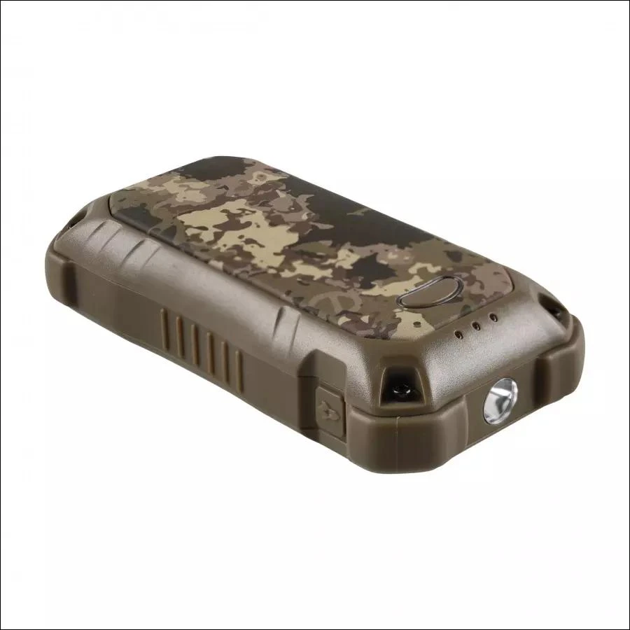 „Ocoopa UT4 Extreme“, 10000 mAh, iki 18 val., išorinė baterija PD/QC 22,5W, IP56, kamufliažinė