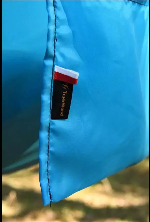 Itin lengvas hamakas TigerWood Sky Version mėlynas