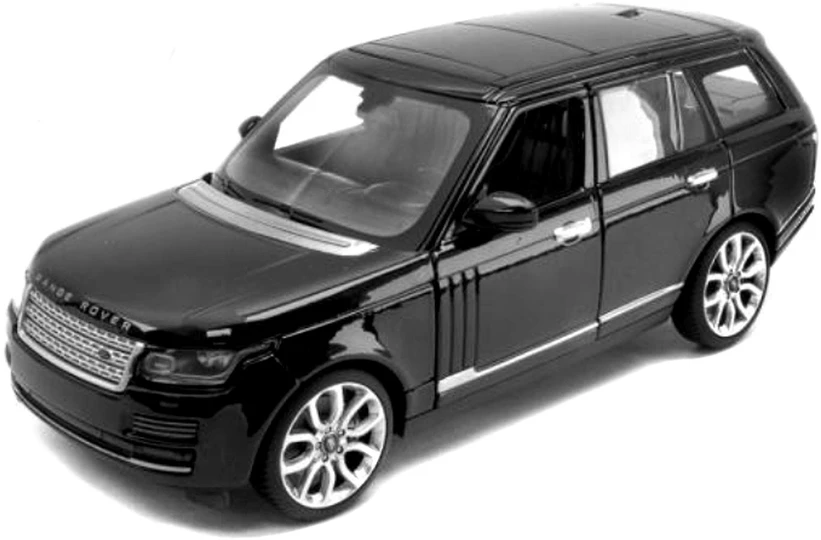 Juodas „Range Rover“ automobilio modelis „Rastar“ 56300, 1:24