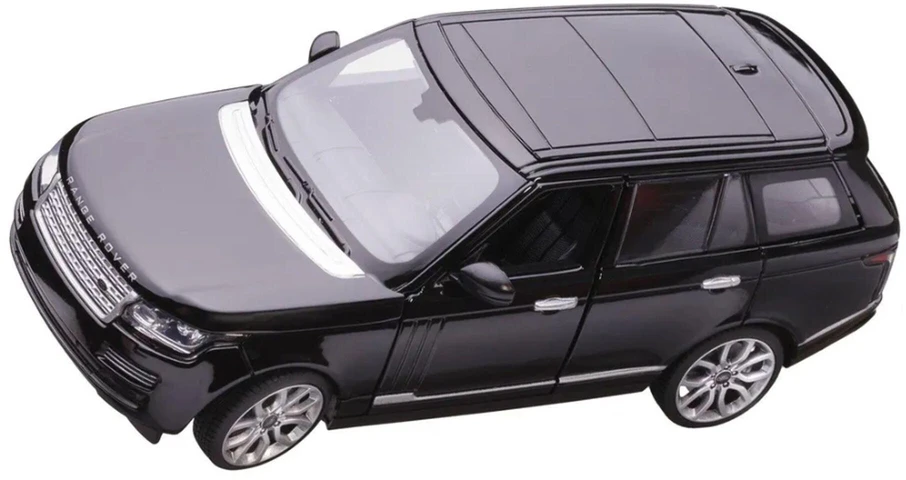 Juodas „Range Rover“ automobilio modelis „Rastar“ 56300, 1:24