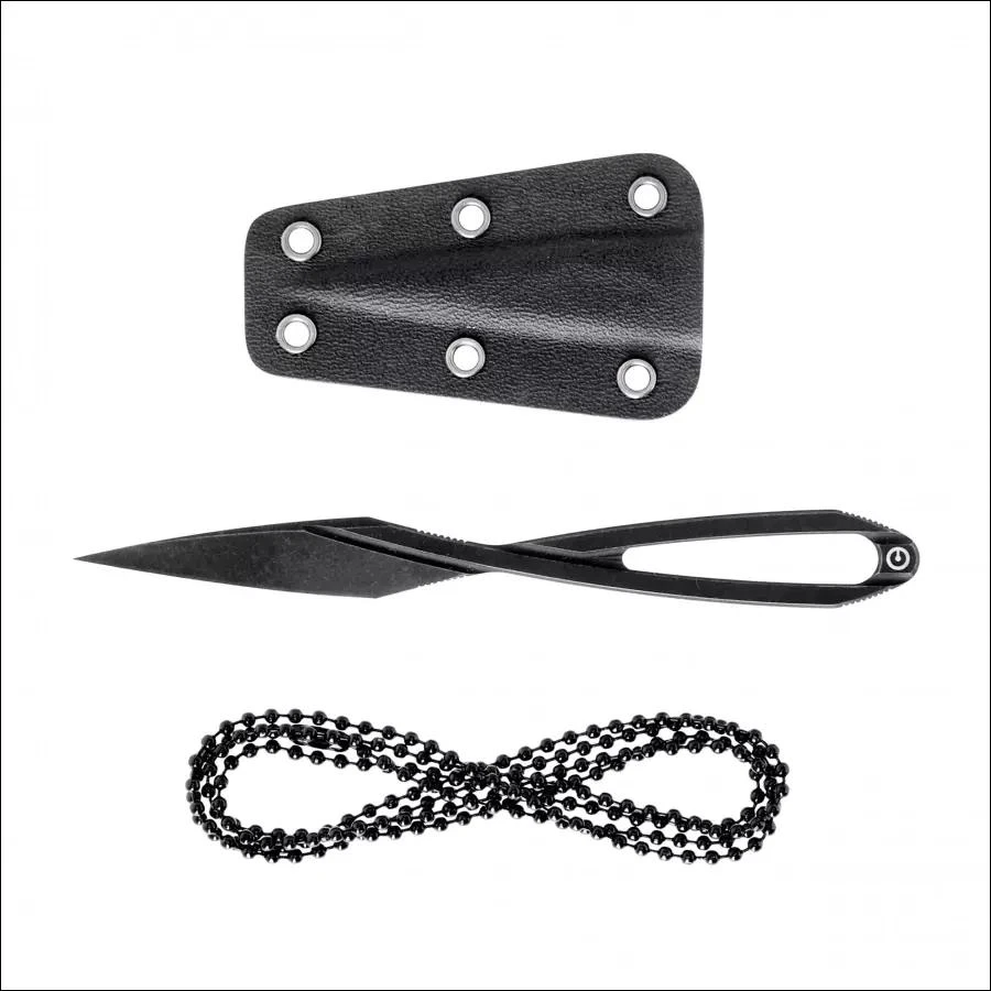 Kaklo peilis Civivi D-Art C21001-2 juodas