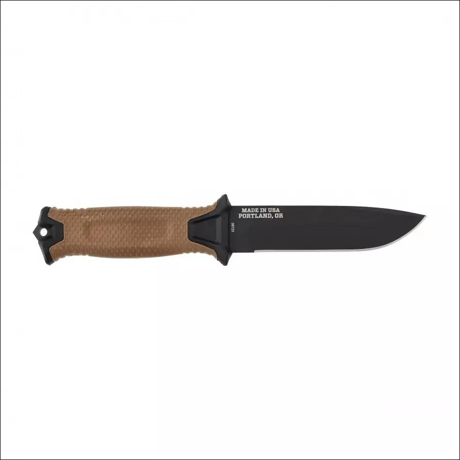 Peilis Gerber Strongarm Coyote FE rudas (lygiais ašmenimis) (30-001058)(1027826)
