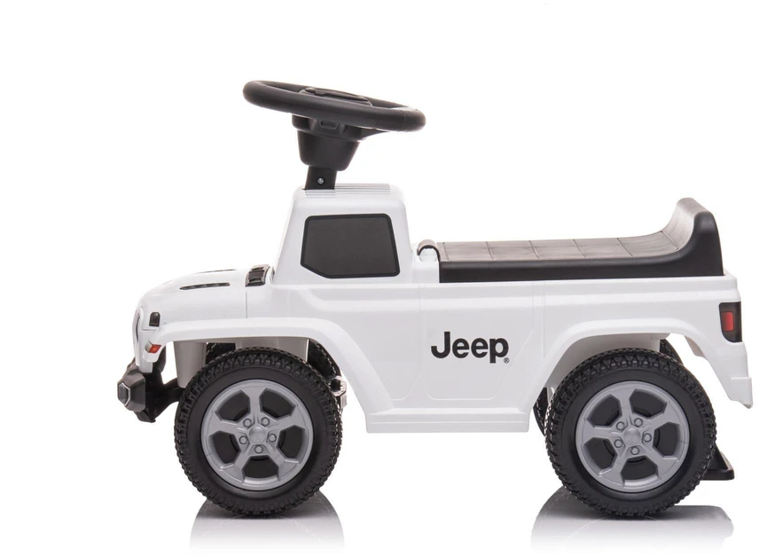 Kathay Haster Jeep vaikiškas stumdukas su garsais, baltas