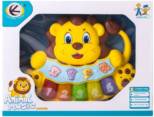 „Kathay-Haster“ mini liūto formos žaislinis pianinas