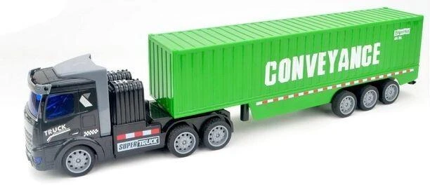 Kathay Haster Nuotoliniu būdu valdoma sunkvežimio žaislinė transporto priemonė su juoda kabina