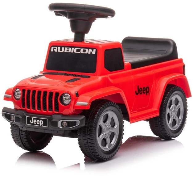 Kathay Haster Raudonas „Jeep“ pasispiriamas automobilis vaikams su garso funkcijomis