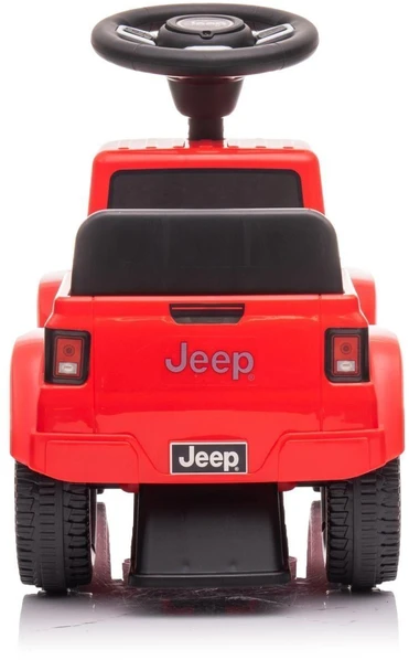 Kathay Haster Raudonas „Jeep“ pasispiriamas automobilis vaikams su garso funkcijomis