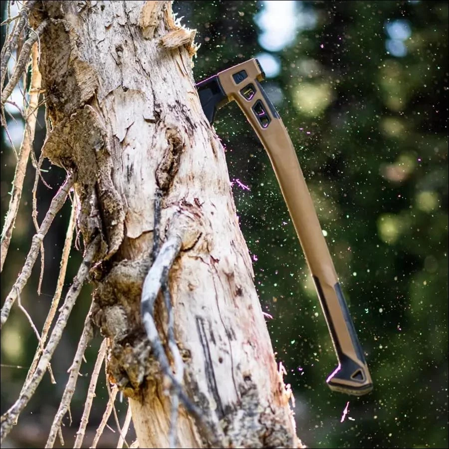 Gerber kirvis Bushcraft Axe - Coyote (didelis)