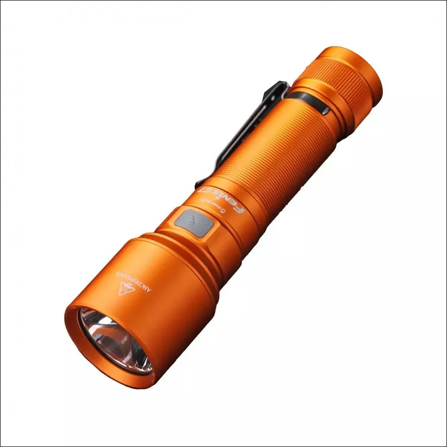 LED žibintuvėlis Fenix C7 oranžinis, ribotas leidimas