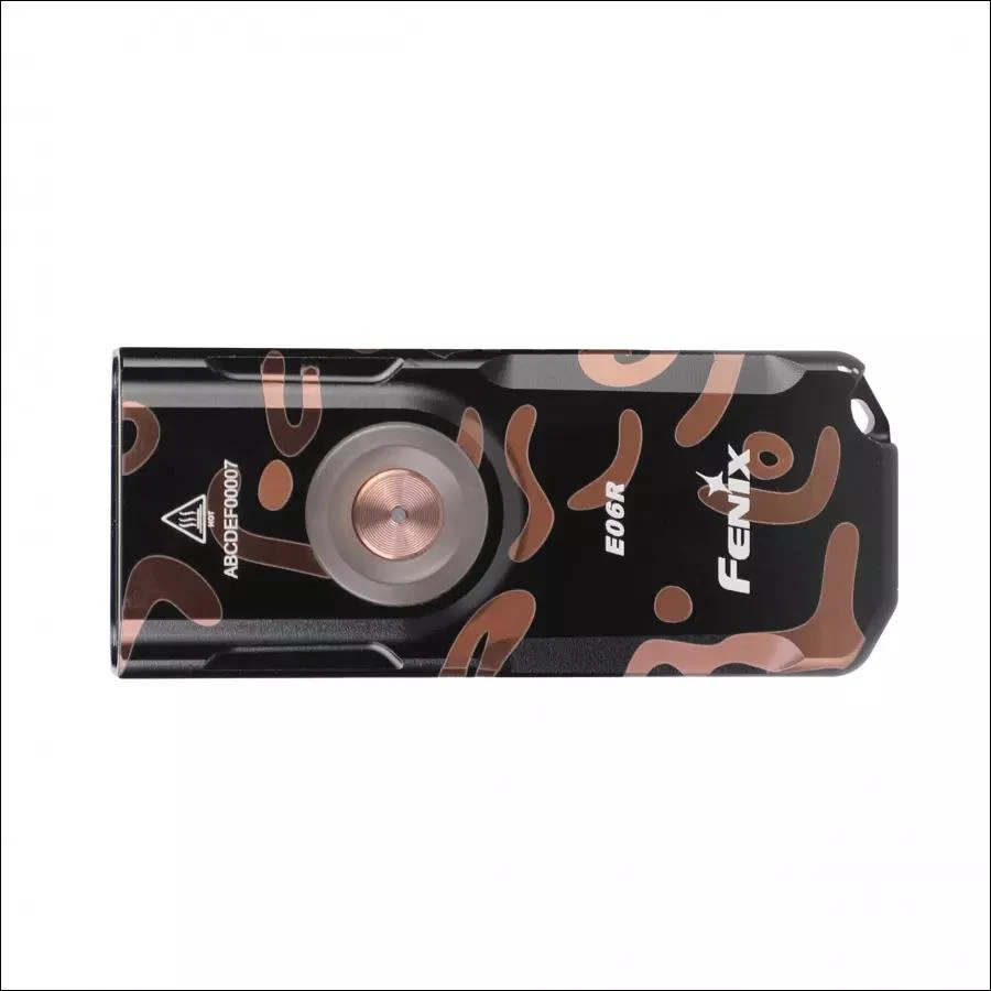 LED žibintuvėlis Fenix E06R graffiti riboto leidimo