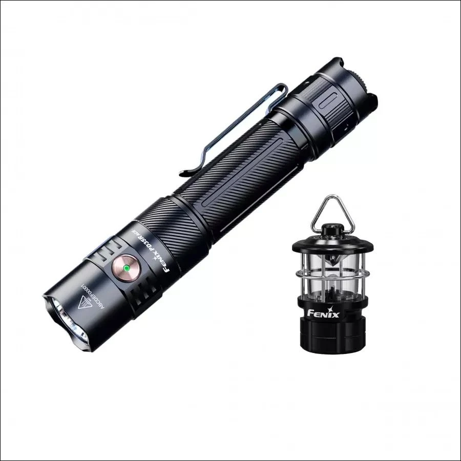 LED žibintuvėlis Fenix PD35R ACE plius CL01 juodas nemokamai
