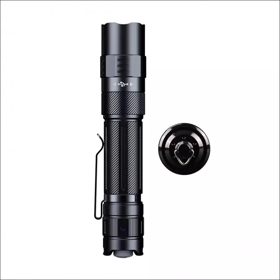 LED žibintuvėlis Fenix PD35R ACE plius CL01 juodas nemokamai