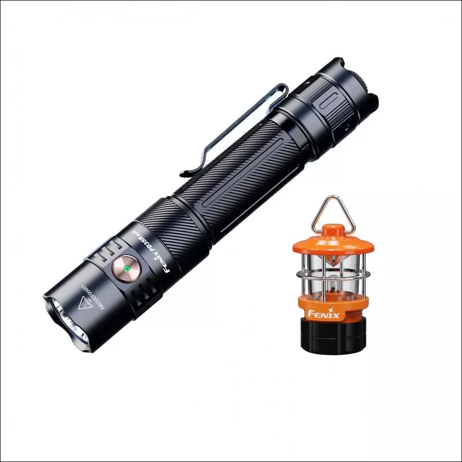 LED žibintuvėlis Fenix PD35R ACE plius raudonas CL01 dovanų