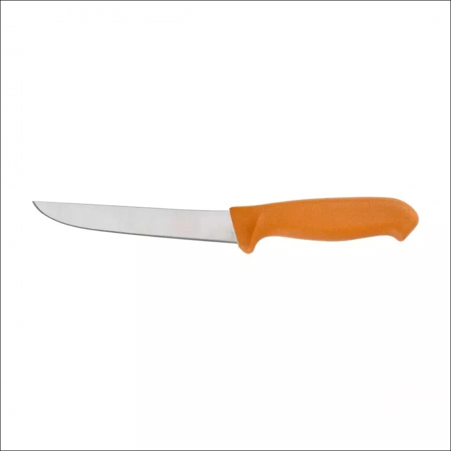 Morakniv Hunting Straight iškaulinimo peilis, oranžinis, nerūdijantis plienas
