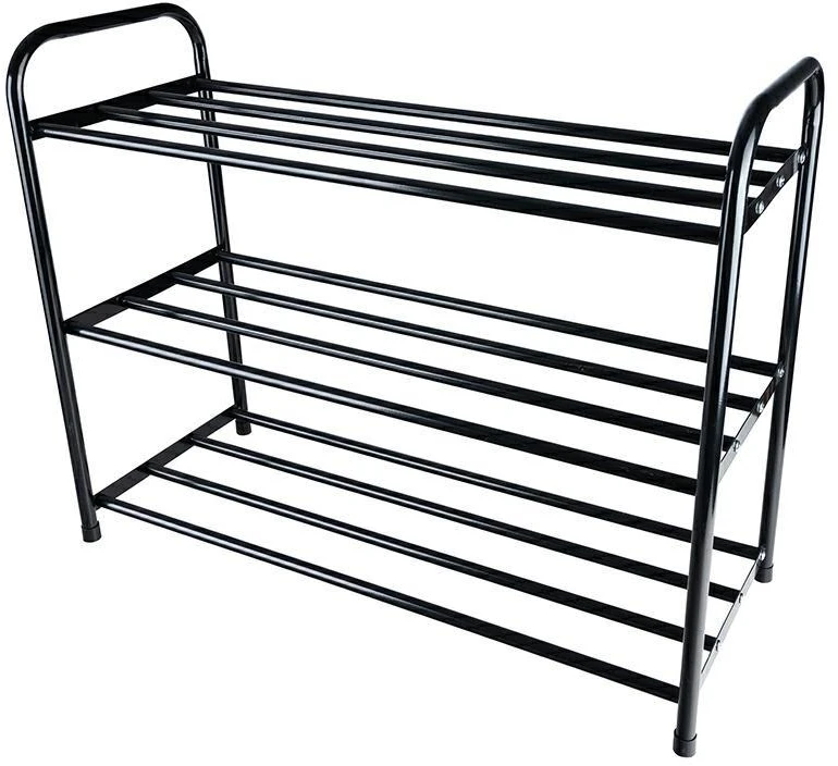 Metalinis batų stovas-lentyna, 3 lygių, „Gotel“