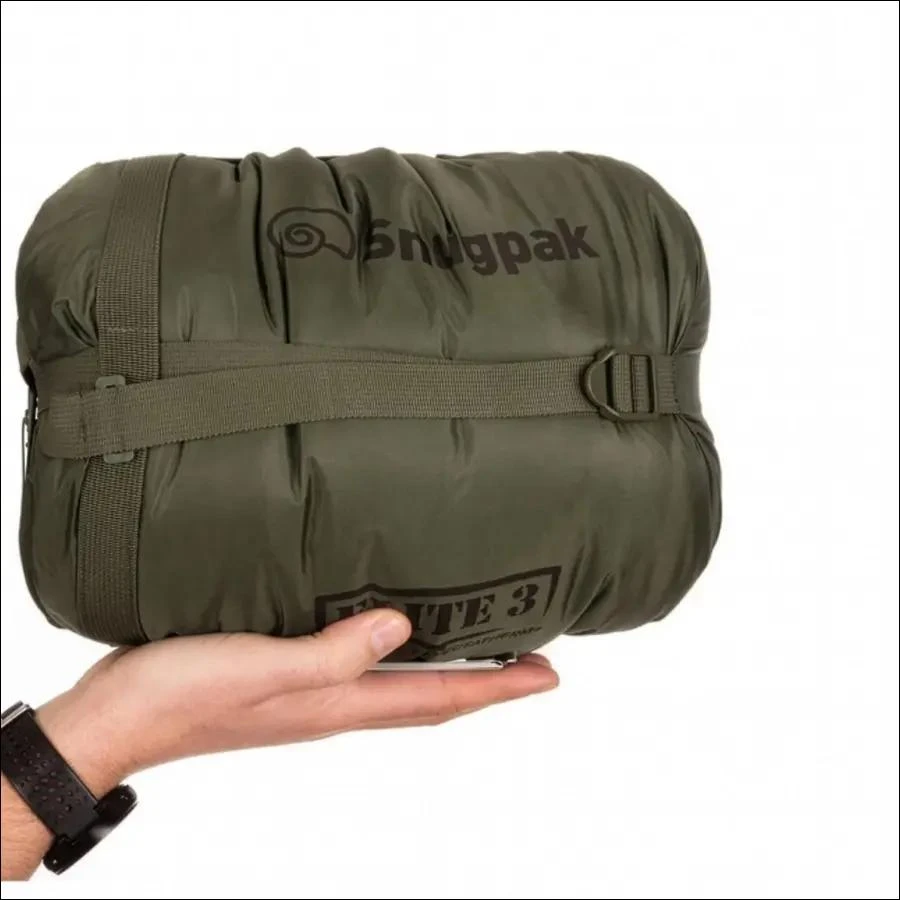 Miegmaišis Snugpak Softie 3 Merlin, olivinis, dešiniarankiams, trumpas