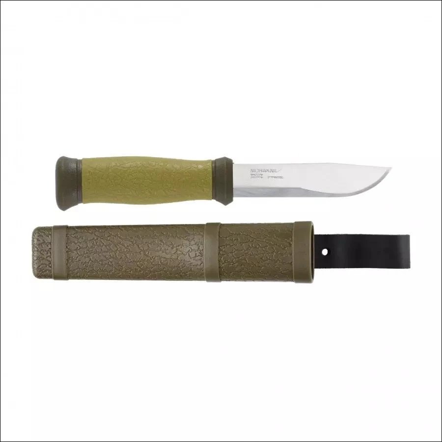Stovyklavimo peilis Morakniv® 2000, žalias, 109mm geležtė