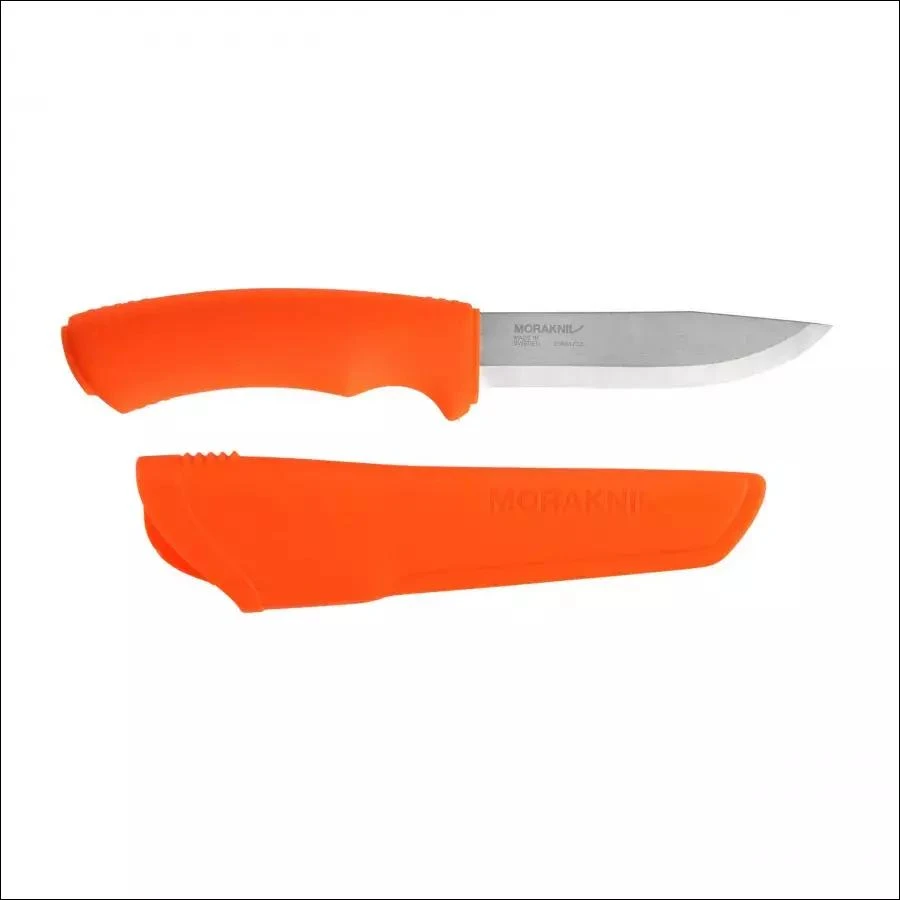 Peilis Morakniv Bushcraft, nerūdijantis plienas, oranžinis