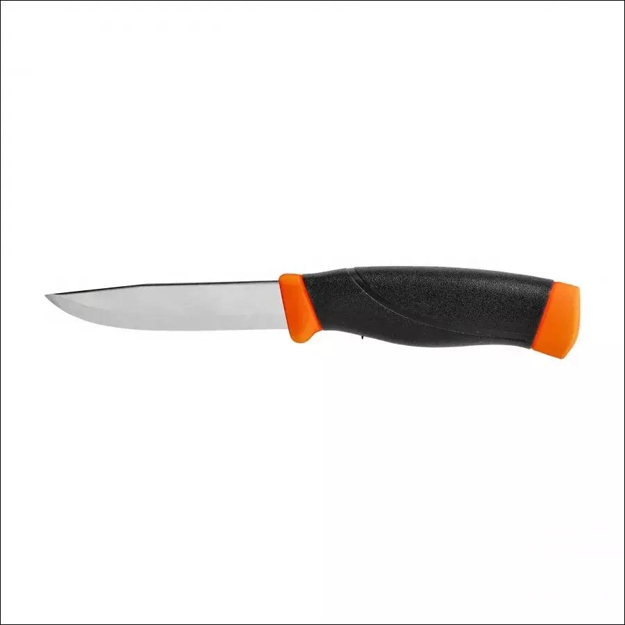 Peilis Morakniv Companion F Heavy Duty, anglinis plienas, oranžinis