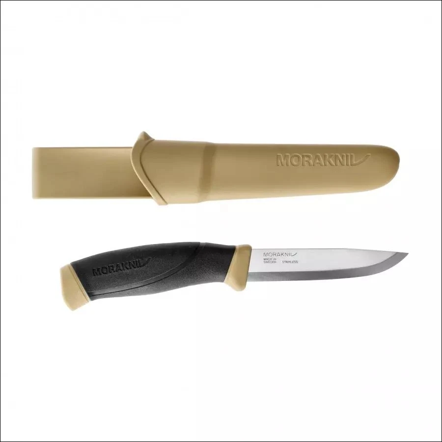 Morakniv® Companion (S) peilis, Desert, nerūdijantis plienas