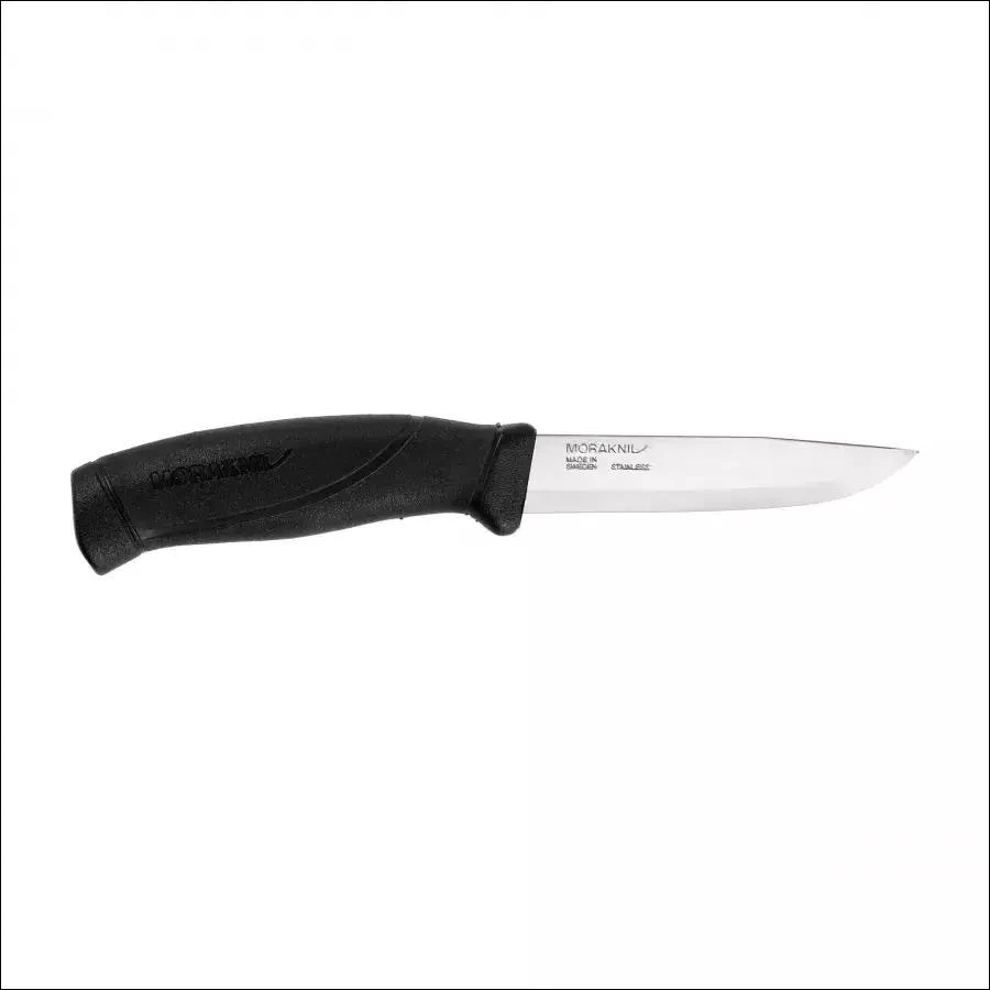 Morakniv® Companion (S) peilis, juodas, nerūdijantis plienas