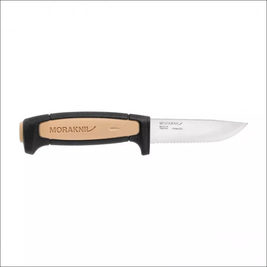 Peilis MORAKNIV® PRO ROPE, dantyta nerūdijančio plieno geležtė 91x2 mm