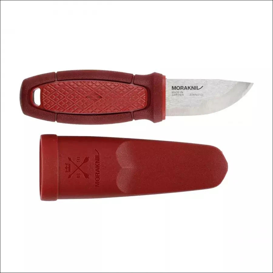 Peilis Morakniv® Eldris Raudona, su ugnies skeltuvu