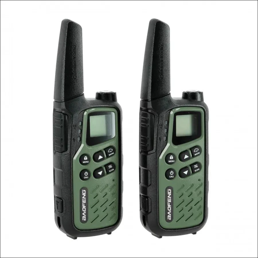 Walkie-Talkie Baofeng BF-T25E Žalias, 2 pieces