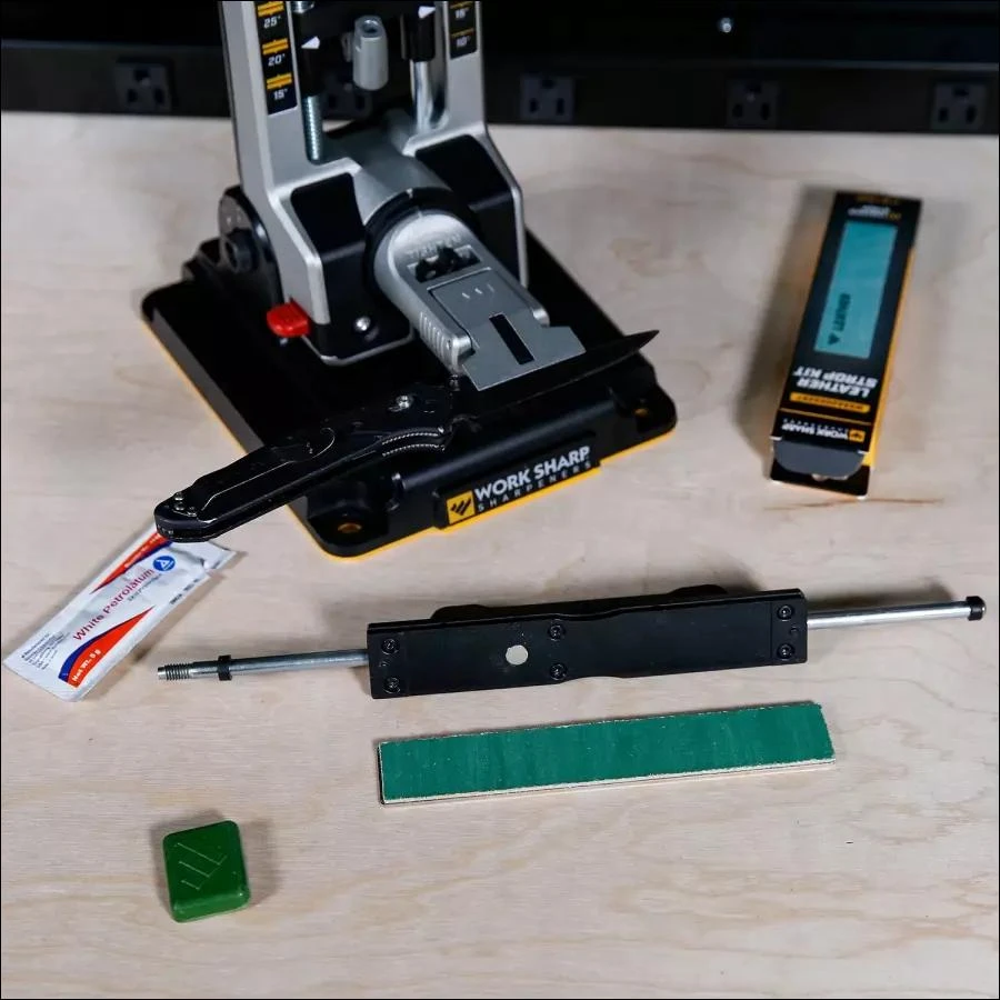 Odinis stropas peiliams galąsti "Work Sharp Professional Precision Adjustment