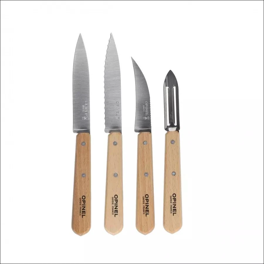 Peilių rinkinys Opinel Natural, 4 vnt. (001300)