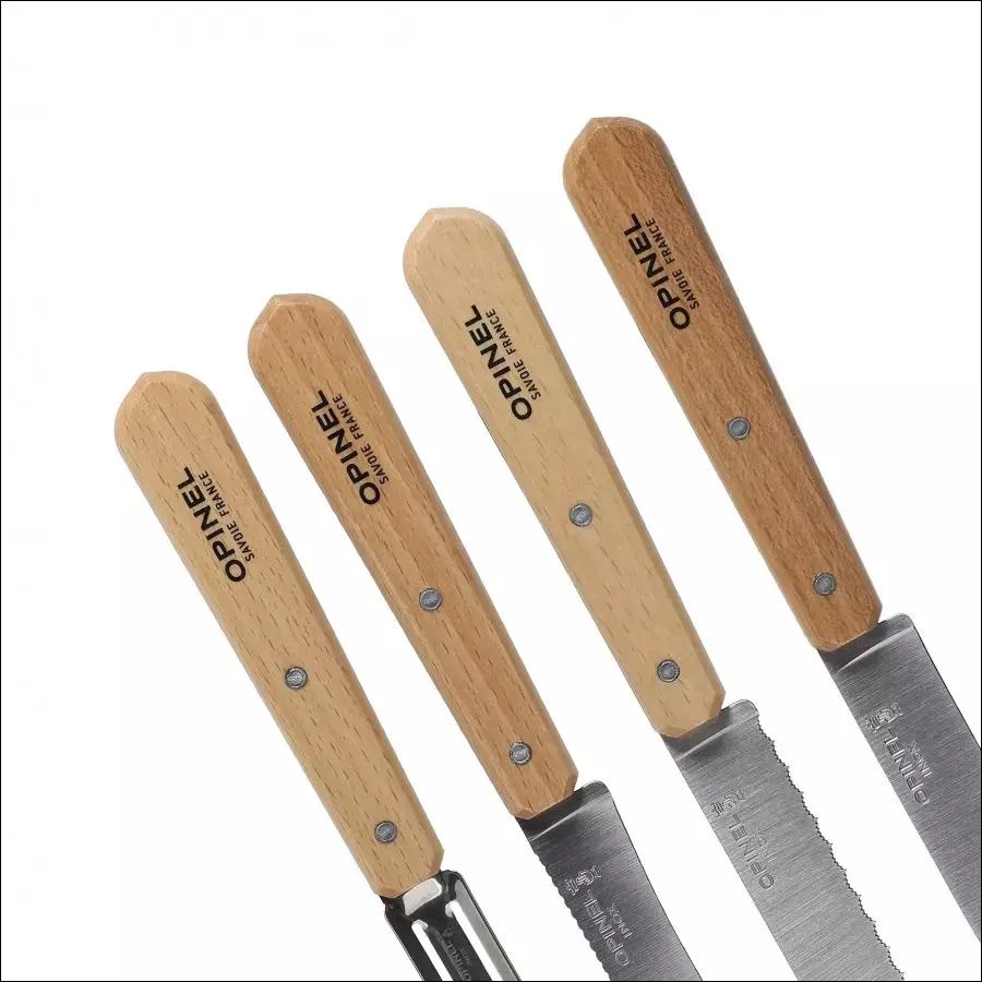 Peilių rinkinys Opinel Natural, 4 vnt. (001300)