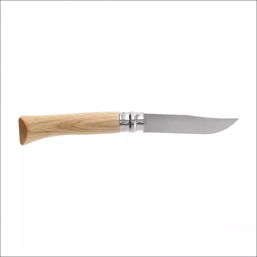 "Opinel" sulankstomas peilis 10 inox buko spalvos