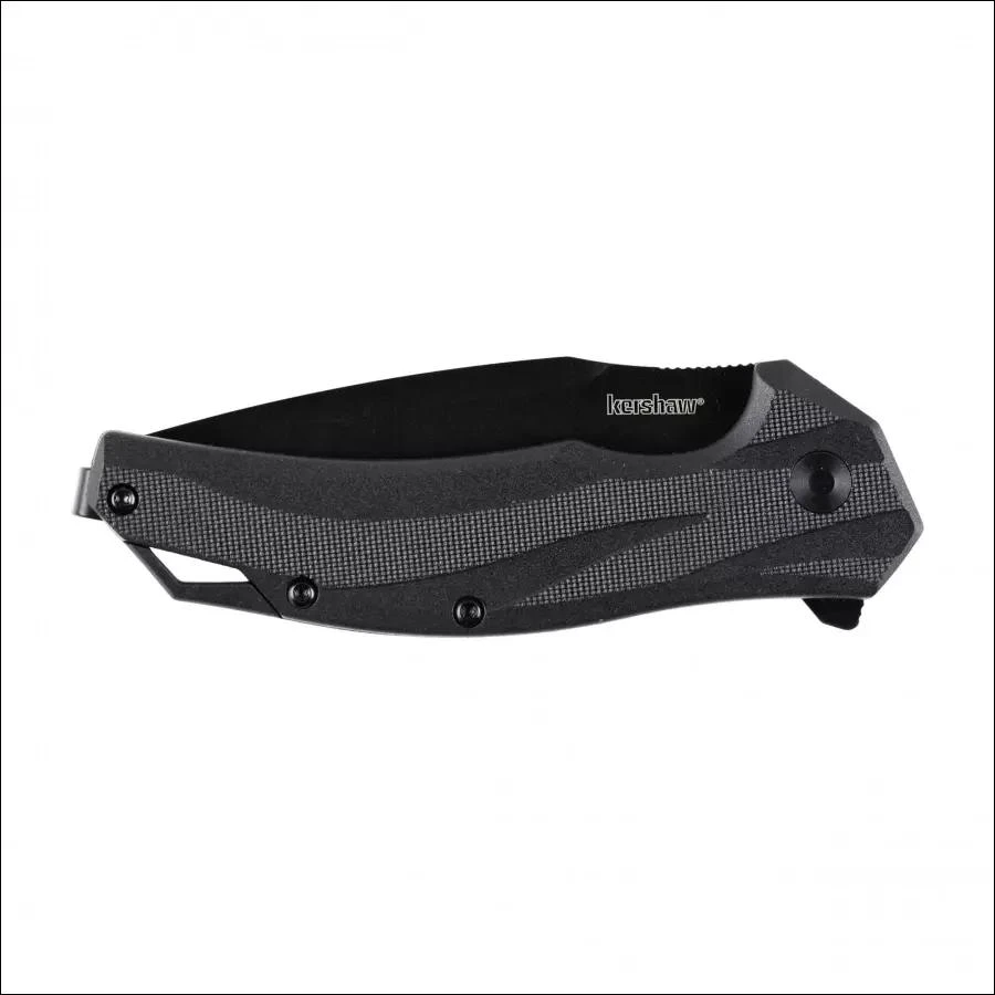 Peilis Kershaw Lateral Juodas Serrated 1645BLKST