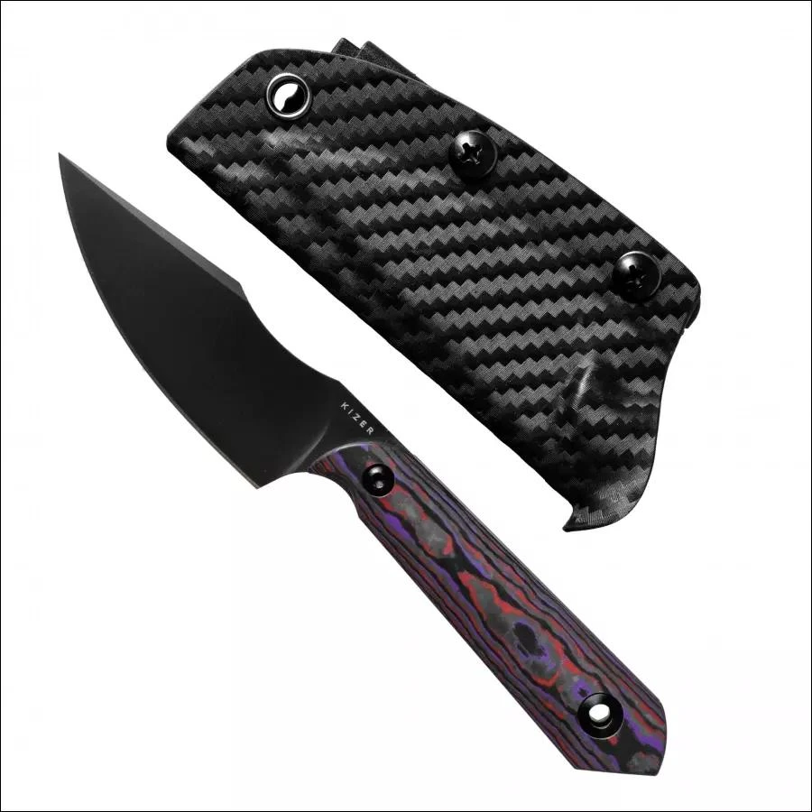 Peilis Kizer Mini Harpoon 1040S9 su fiksuotais ašmenimis
