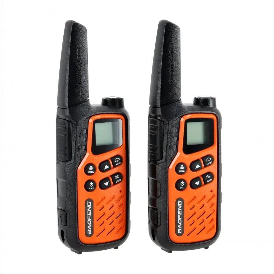 Walkie-Talkie Baofeng BF-T25E Oranžinis, 2 pieces