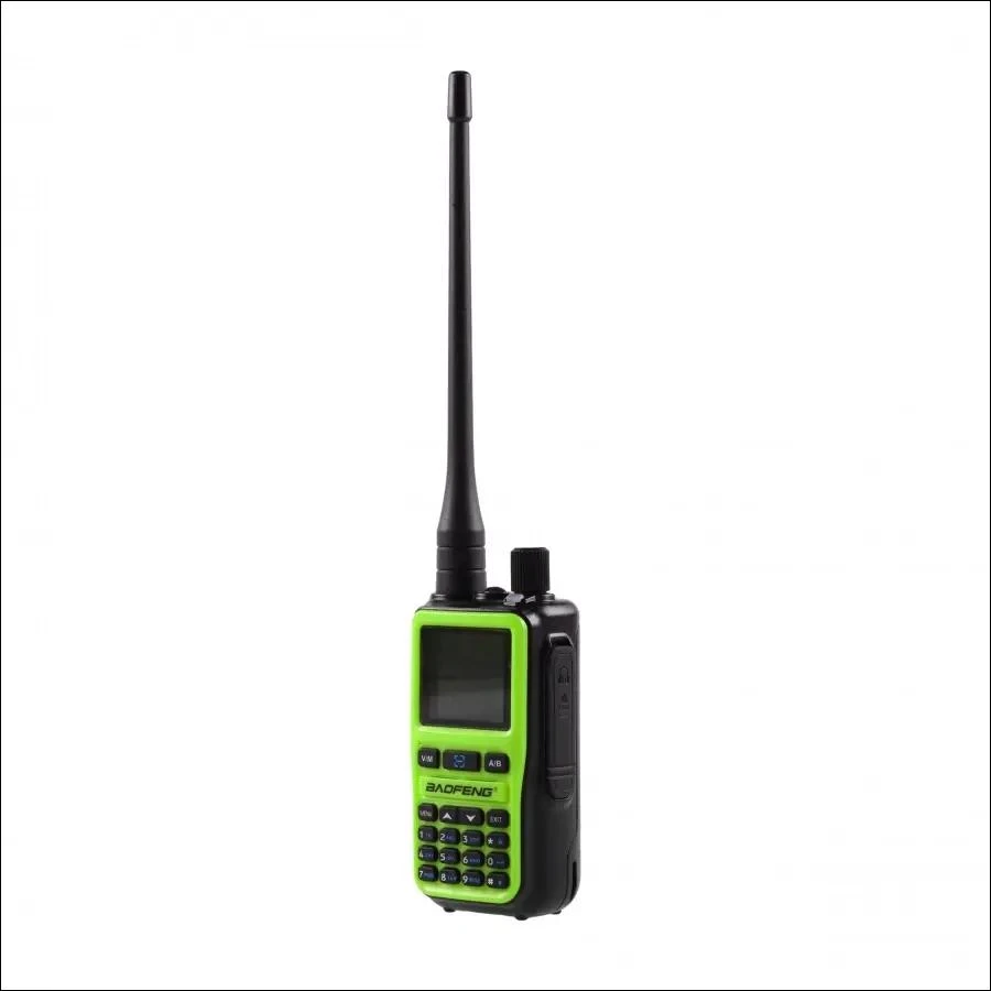 Baofeng UV-5R EU MINI USB-C Bluetooth VHF UHF Aviation Band Žalias Walkie-Talkie