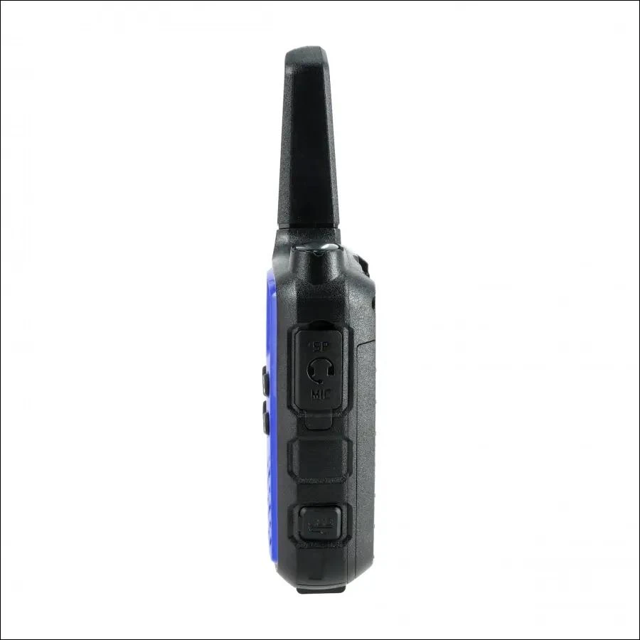 Radijo Stotelė - Baofeng BF-T25E 16 Kanalų VOX 10 km Nuotolis 1400mAh Baterija Tamsiai Mėlyna