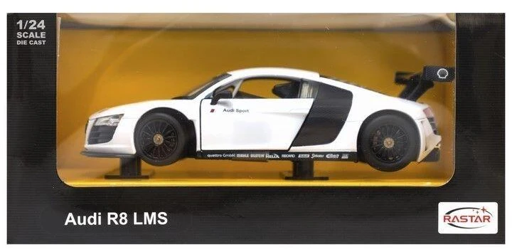 „Rastar“ Audi R8 LMS automobilio modelis 1:24, baltas