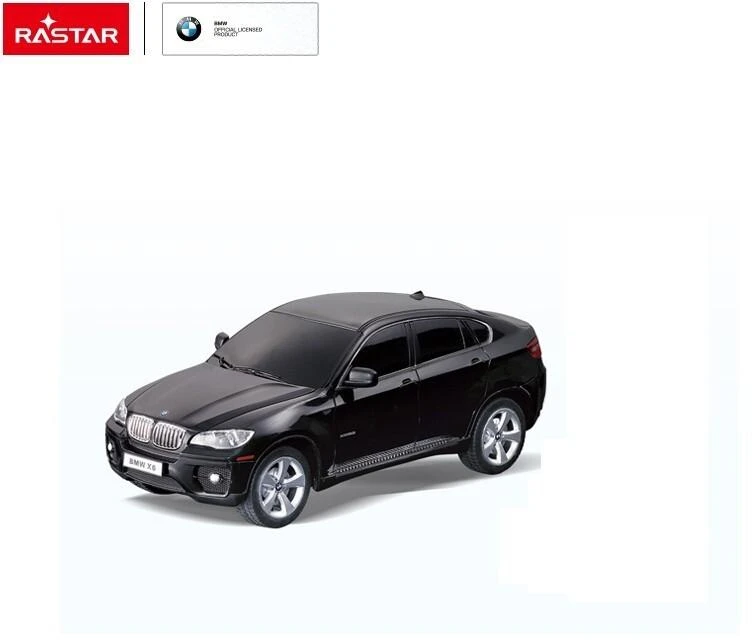RASTAR BMW X6 nuotoliniu būdu valdomas automobilis, 1:24 mastelis, juodas, 31700