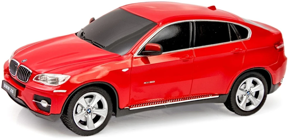 RASTAR BMW X6 nuotoliniu būdu valdomas automobilis, 1:24, 31700, raudonas